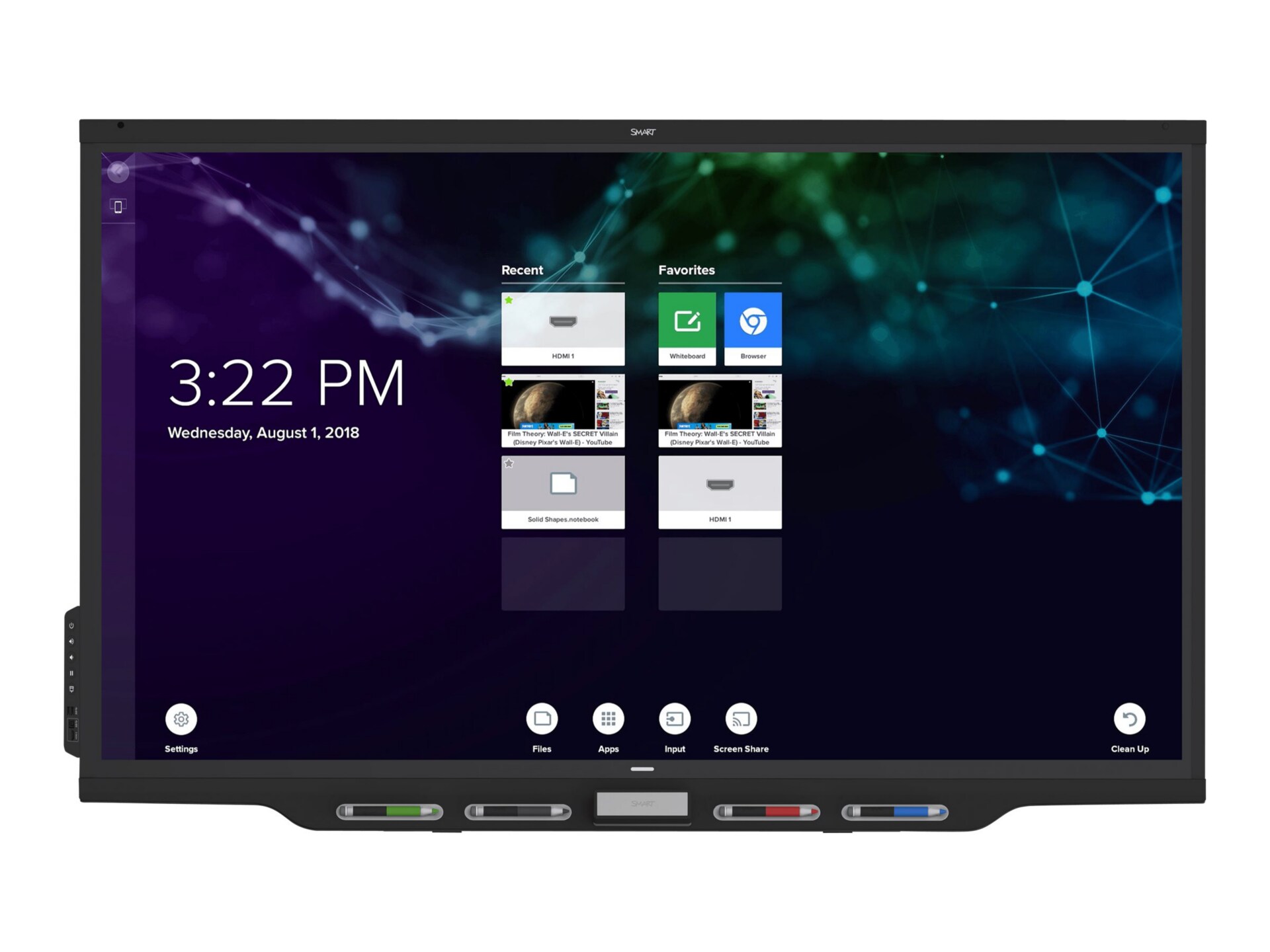 SMART Board 7086 Pro with iQ 86" LED display - 4K