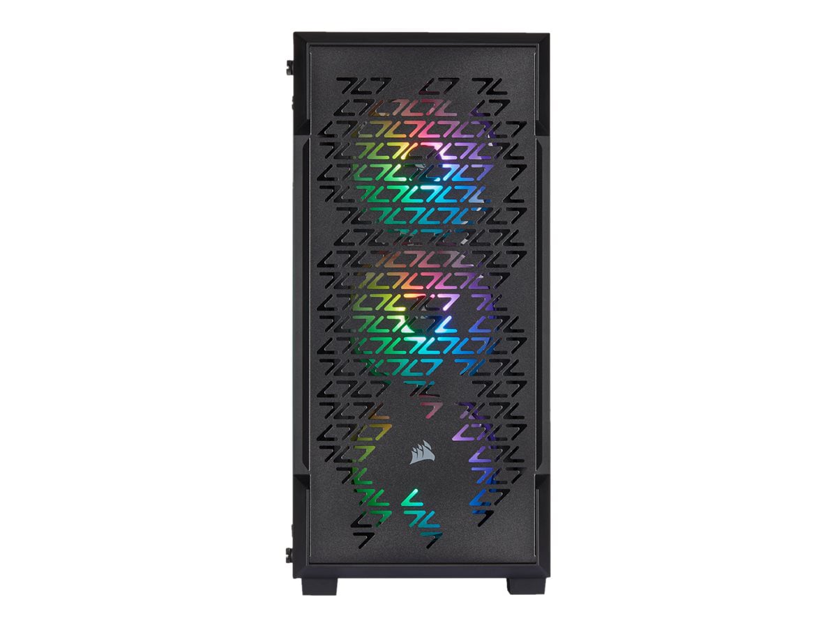 CORSAIR iCUE 220T RGB Airflow Tempered Glass Mid-Tower Smart Case - Black