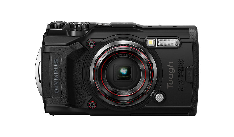 Olympus Tough TG-6 12MP Compact Digital Camera - Black