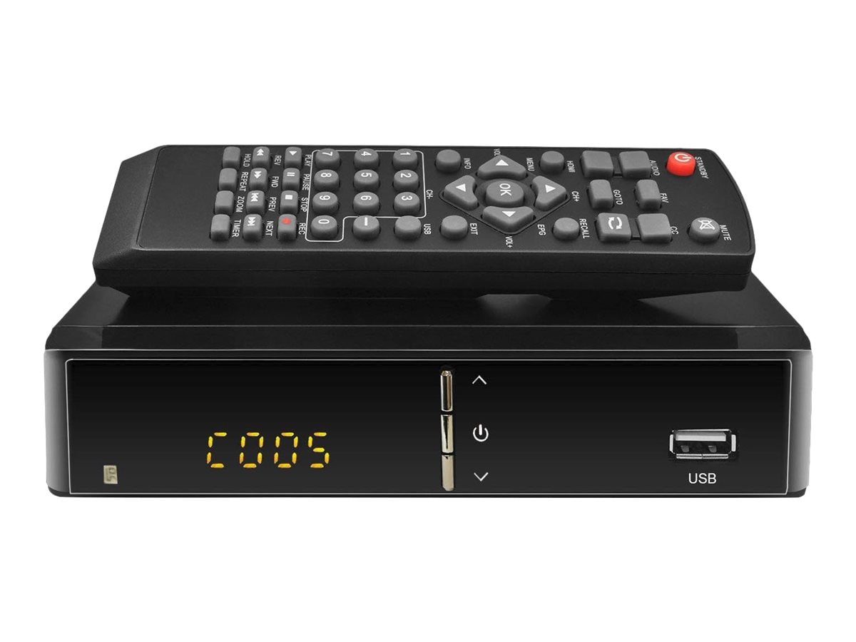 Aluratek Digital TV Converter Box with Digital Video Recorder