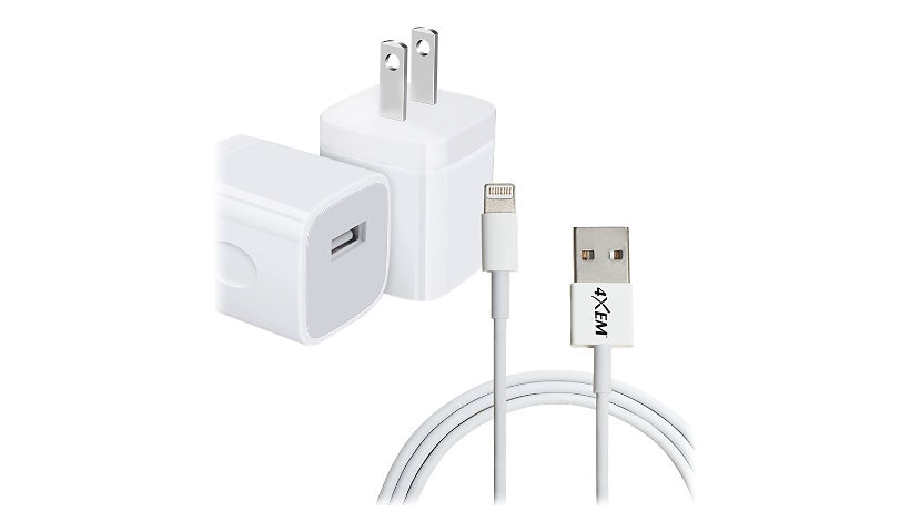 4XEM Charging Kit for iPhone/iPod
