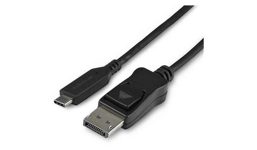 StarTech.com 3.3ft USB C to DisplayPort 1.4 Cable - 8K/4K USB Type-C to DP Video Adapter Cable - HDR
