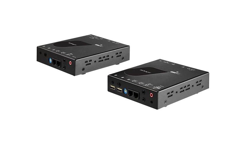 StarTech.com HDMI KVM Extender over IP Network - 4K HDMI/USB over IP LAN or Cat5e/Cat6 Ethernet Kit
