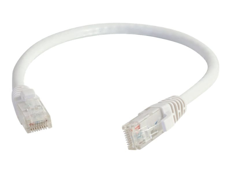 C2G 5ft Cat6a Unshielded (UTP) Ethernet Cable - Cat6a Network Patch Cable - White