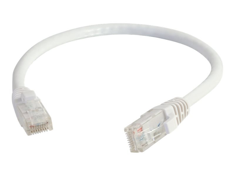 C2G 5ft Cat6a Unshielded (UTP) Ethernet Cable - Cat6a Network Patch Cable - White