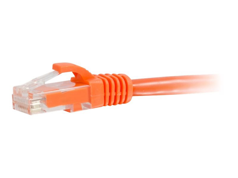 C2G 2ft Cat6a Snagless Unshielded (UTP) Ethernet Cable - PoE - Orange