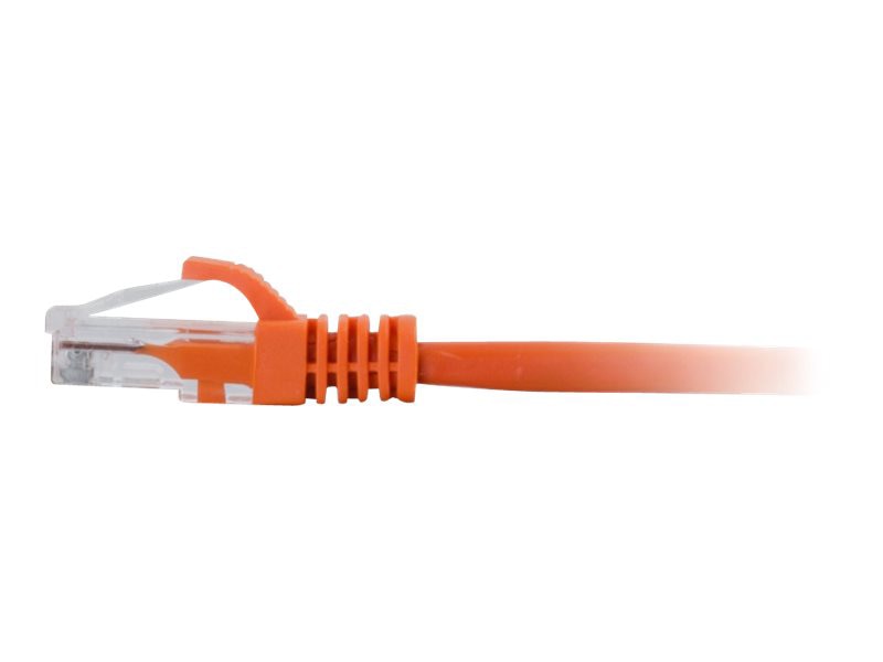 Thumbnail 3 of 4 for C2G 7ft Cat6a Snagless Unshielded (UTP) Network Patch Ethernet Cable - Orange - patch cable - 7 ft - orange