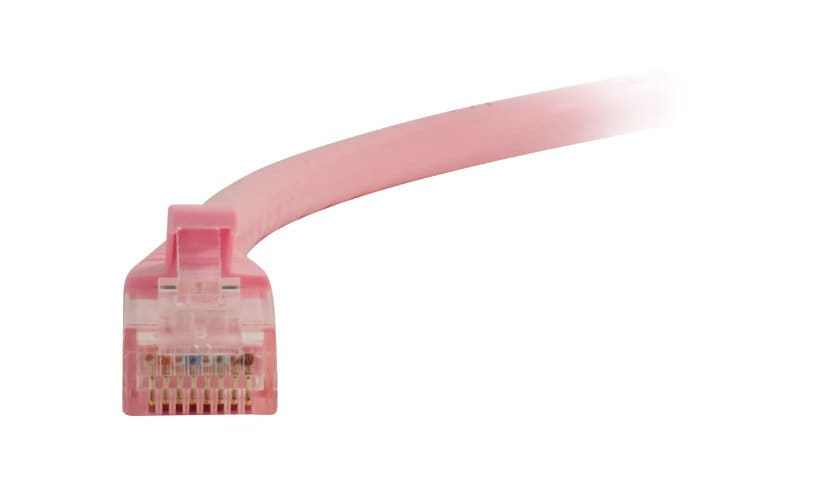 C2G 15ft Cat6a Snagless Unshielded (UTP) Network Patch Ethernet Cable-Pink - patch cable - 15 ft - pink