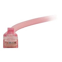 C2G 15ft Cat6a Snagless Unshielded (UTP) Network Patch Ethernet Cable-Pink - patch cable - 15 ft - pink