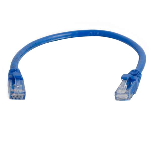 C2G 100' Cat 6a Snagless Unshielded Ethernet Network Patch Cable - Blue