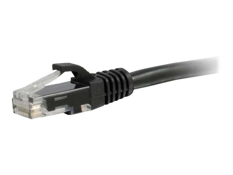 C2G 50ft Cat6a Snagless Unshielded (UTP) Network Patch Ethernet Cable-Black - patch cable - 50 ft - black