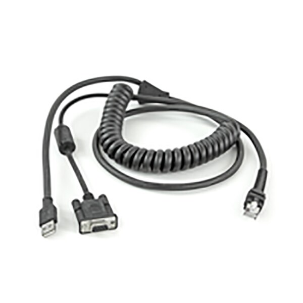 ZEBRA 9FT USB RS-232 Y-POWER STEALER