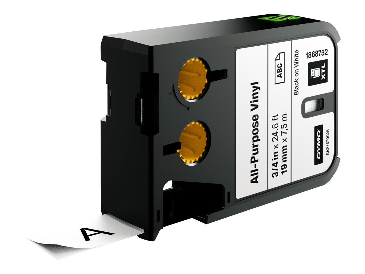 DYMO XTL All-Purpose - tape - 1 cassette(s) - Roll (1.9 cm x 7 m)