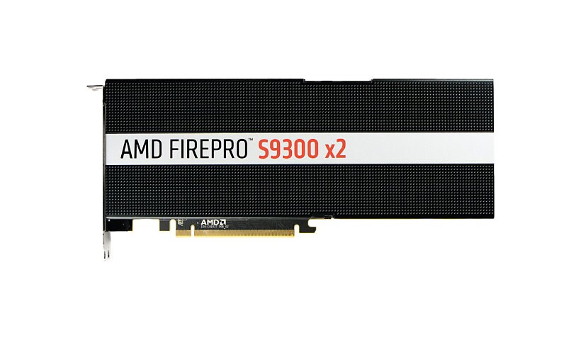 AMD FirePro S9300 x2 - graphics card - 2 GPUs - FirePro S9300 - 8 GB