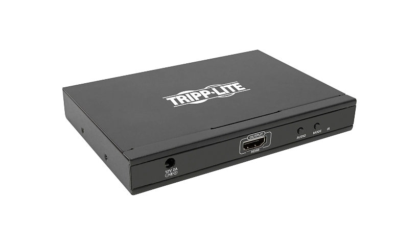 Tripp Lite HDMI Quad Multi-Viewer Switch - 4-Port with Built-in IR, 1080p @ 60 Hz (F/4xF) - video/audio switch - 4 ports