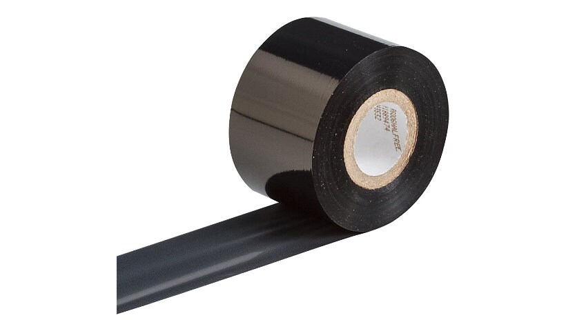 Brady R6000 Series - black - high-heat scratch and solvent resistant ribbon
