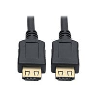 Eaton Tripp Lite Series High-Speed HDMI Cable, Gripping Connectors, 4K (M/M), Black, 3 ft. (0.91 m) - HDMI cable - 91 cm