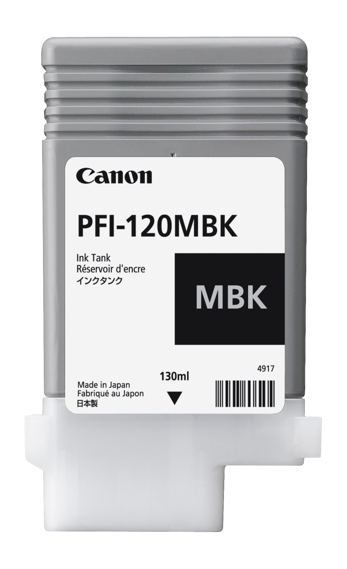 Canon PFI-120 MBK - matte black - original - ink tank - 2884C001 