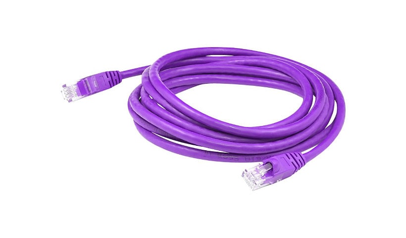 Proline 8ft RJ-45 (M)/RJ-45 (M) Straight Purple Cat6 Slim UTP PVC Cable