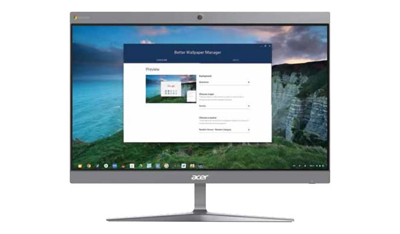 Acer Chromebase CA24I2 - all-in-one - Celeron 3867U 1.8 GHz - 4 GB - 128 GB