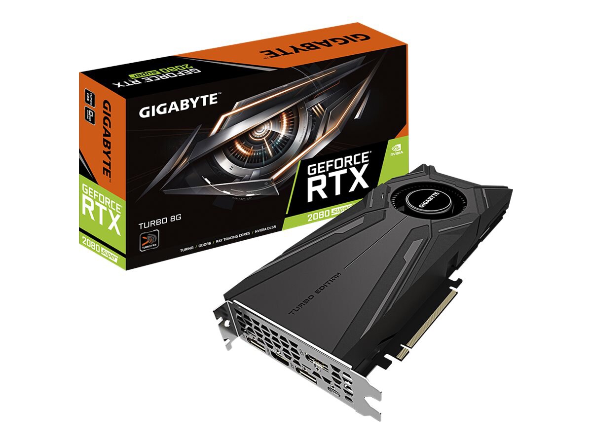Gigabyte GeForce RTX 2080 SUPER TURBO 8G - graphics card - GF RTX 2080 SUPE