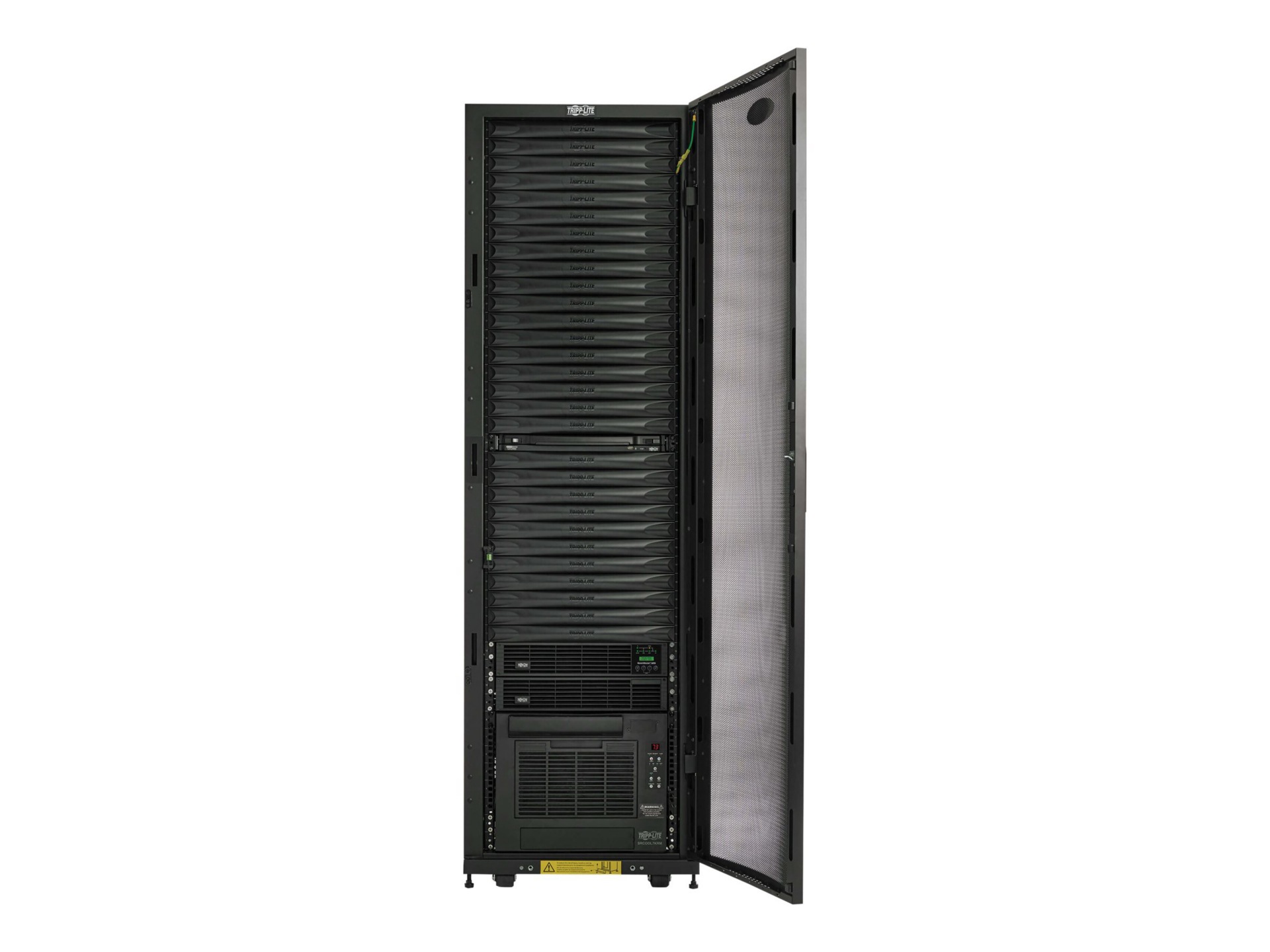 Tripp Lite EdgeReady Micro Data Center - 40U, 3 kVA UPS, Network Management and PDU, 120V Kit - rack - 40U