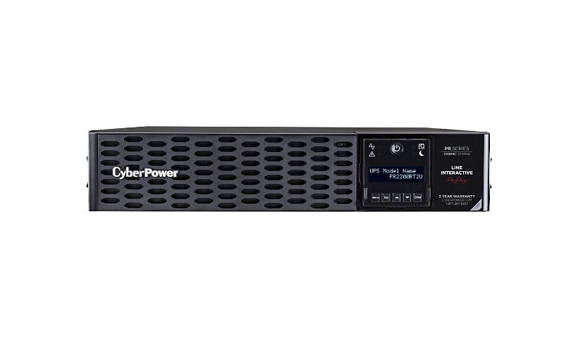 CyberPower Smart App Sinewave PR2200RT2U - UPS - 2200 Watt - 2200 VA