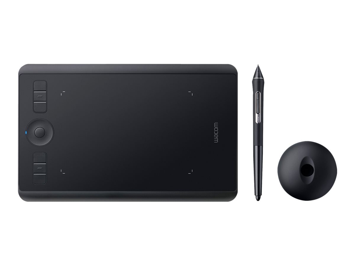 Wacom Intuos Pro Small Pen Tablet- Touch - BT,USB-C - black,Pro Pen 2