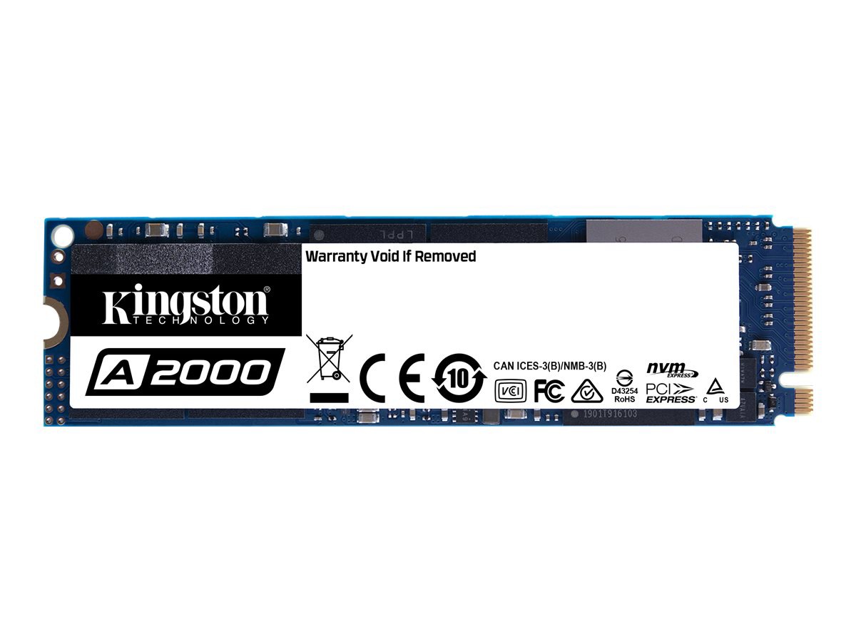 Kingston A2000 - solid state drive - 1 TB - PCI Express 3.0 x4 (NVMe)
