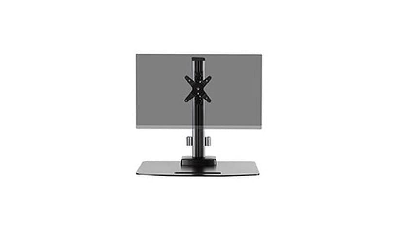 Ergotech Single Monitor Desk Stand - Black