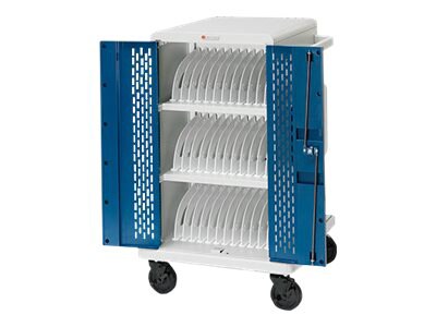 Bretford Core MS Charging Cart AC for 36 Devices with Rear Doors