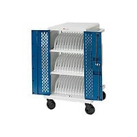 Bretford Core MS Charging Cart AC for 36 Devices with Rear Doors