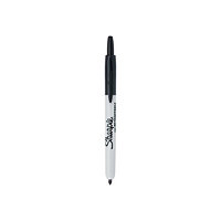 Sharpie Fine Point Retractable - marker - black (pack of 12)