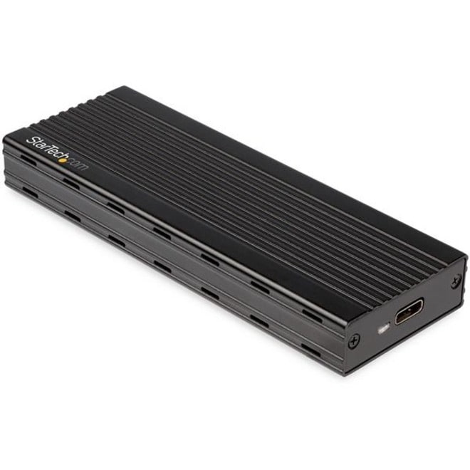 StarTech.com USB-C 10Gbps to M.2 NVMe SSD Enclosure - Portable M.2 PCIe  Case - 1GB/s Read and Write - M2E1BMU31C - Storage Mounts & Enclosures 
