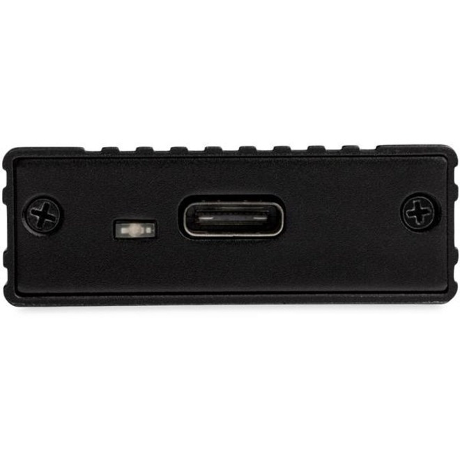Thumbnail 4 of 15 for StarTech.com USB-C (10Gbps) to M.2 NVMe SSD Enclosure, Portable M.2 PCIe Aluminum Case, 1GB/s Read & Write, Mac & TAA