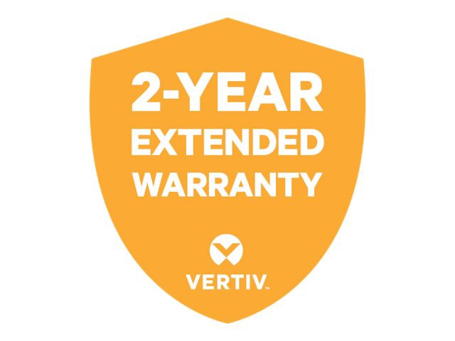 Vertiv Extended Warranty Service - extended service agreement - 2 years