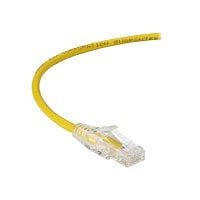 Black Box Slim-Net patch cable - 15 ft - yellow
