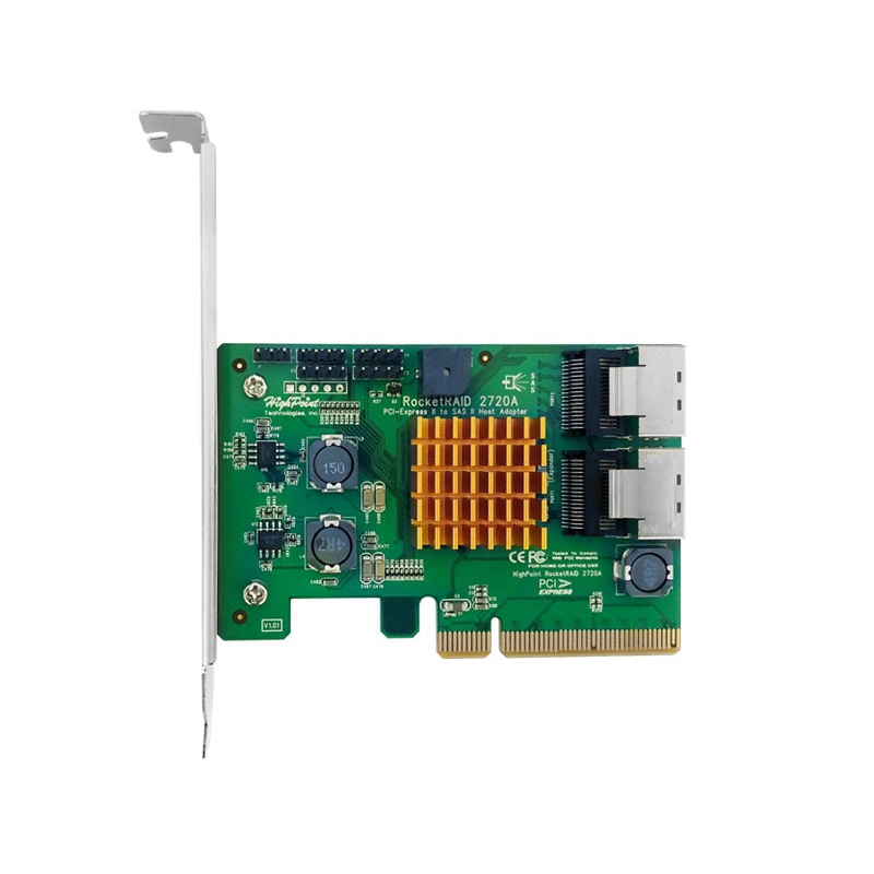 RocketRAID 2720A 8-Channel 6Gb/s SAS/SATA RAID Controller