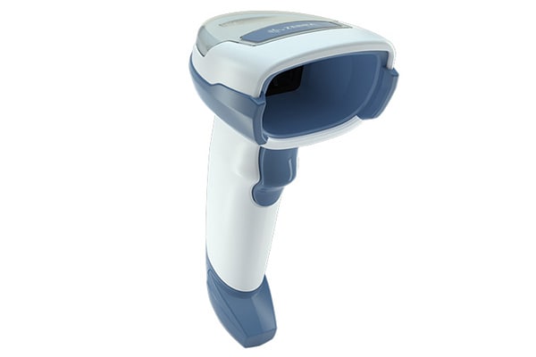 Thumbnail 2 of 2 for Zebra DS6400 1D/2D Scanner -  DS4608-HC - Cord Scanner with USB Kit - White