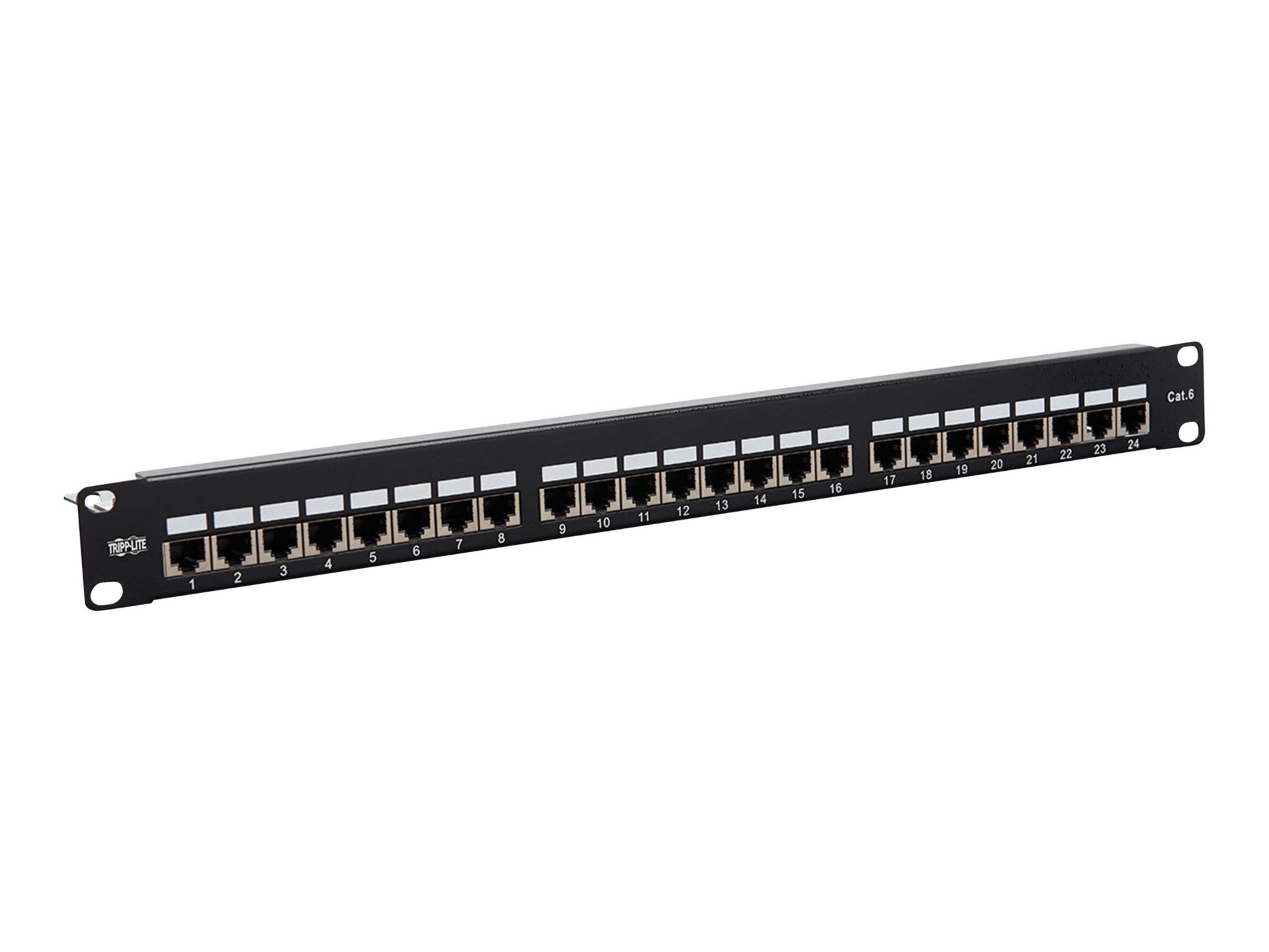 Eaton Tripp Lite Series Cat5e/Cat6 24-Port Patch Panel - Shielded, Krone ID