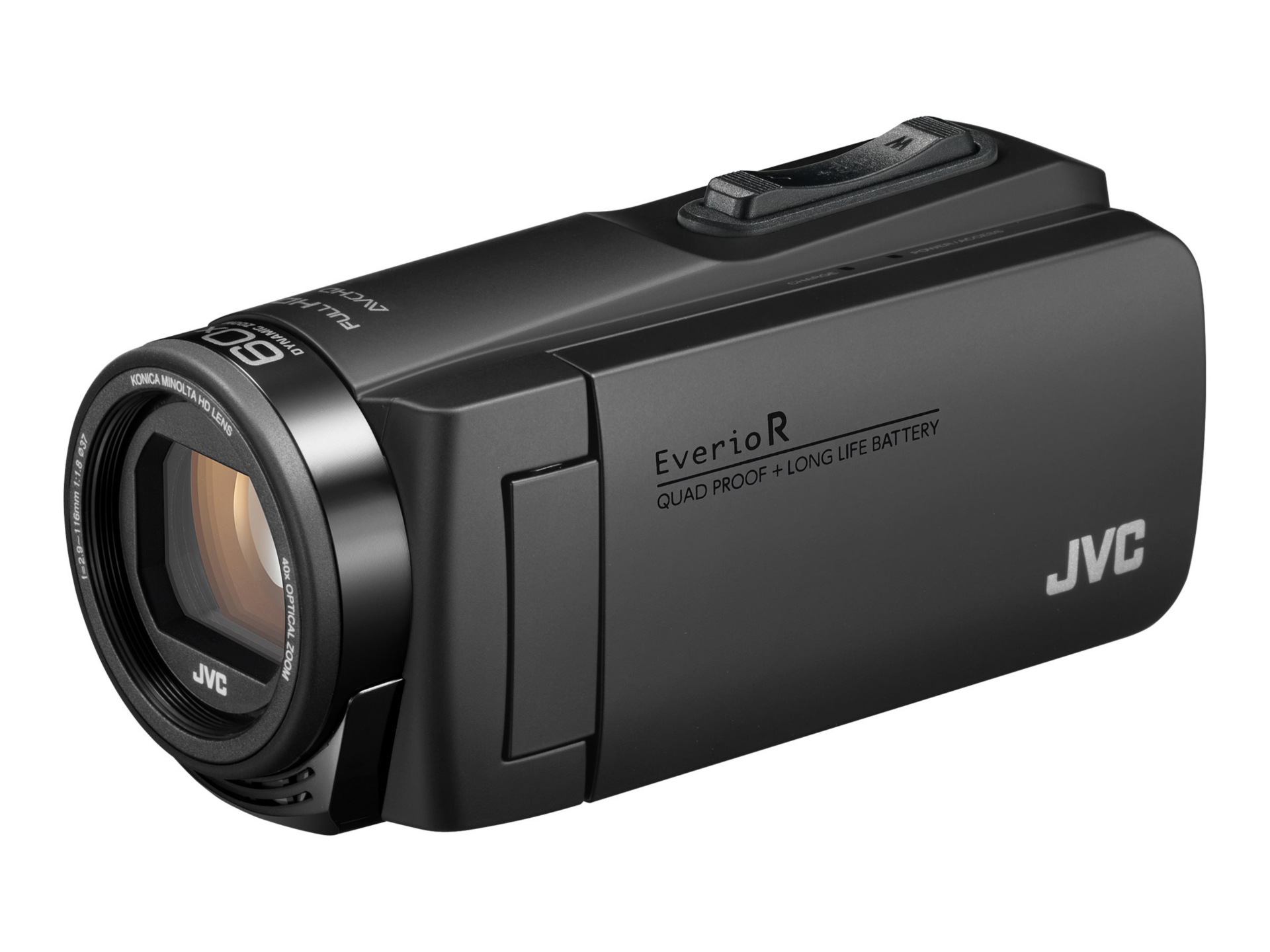 JVC Everio R GZ-R460B - camcorder - Konica Minolta - storage: flash card