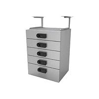 Capsa Healthcare T7 Technology Cart Drawers - mounting component