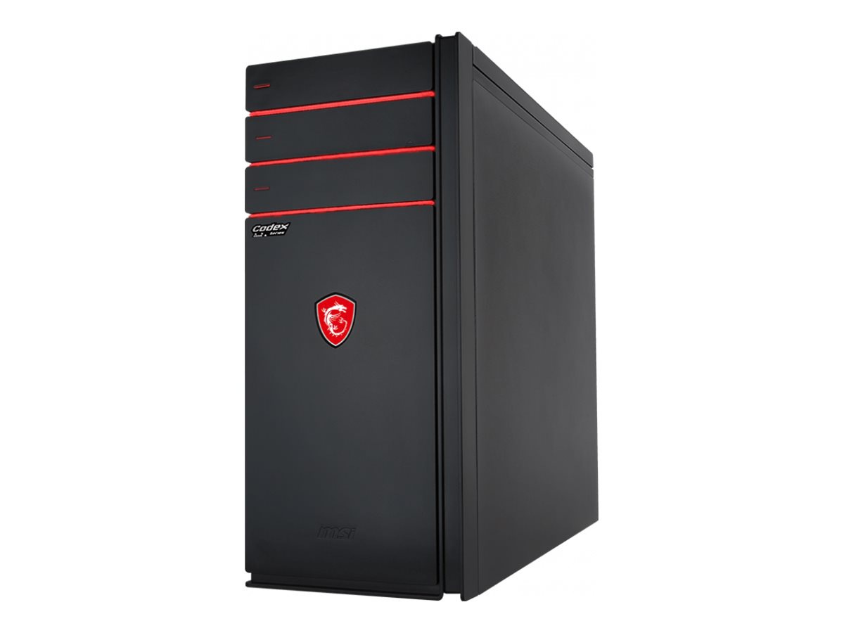 MSI Codex XE Plus 9SE 278US - tower - Core i7 9700K - 16 GB - 2.512 TB