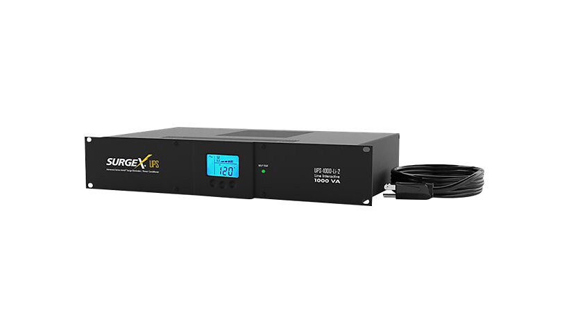 SurgeX UPS-1000-Li-2 - onduleur - 600 Watt - 1000 VA