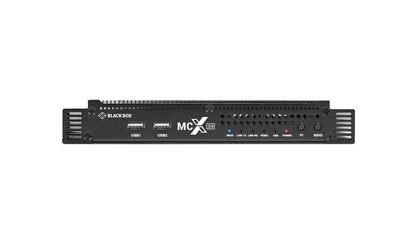 Black Box MCX-S9-DEC audio/video over IP decoder / scaler