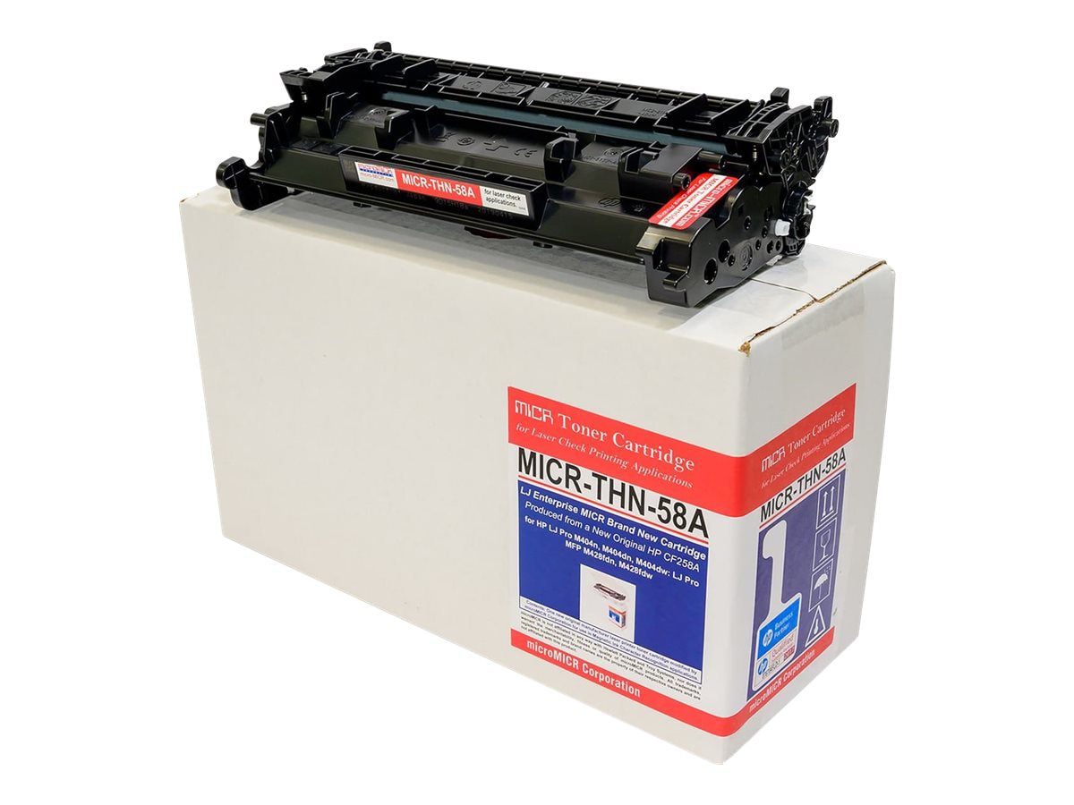 microMICR THN-58A - black - compatible - MICR toner cartridge (alternative for: HP CF258A)