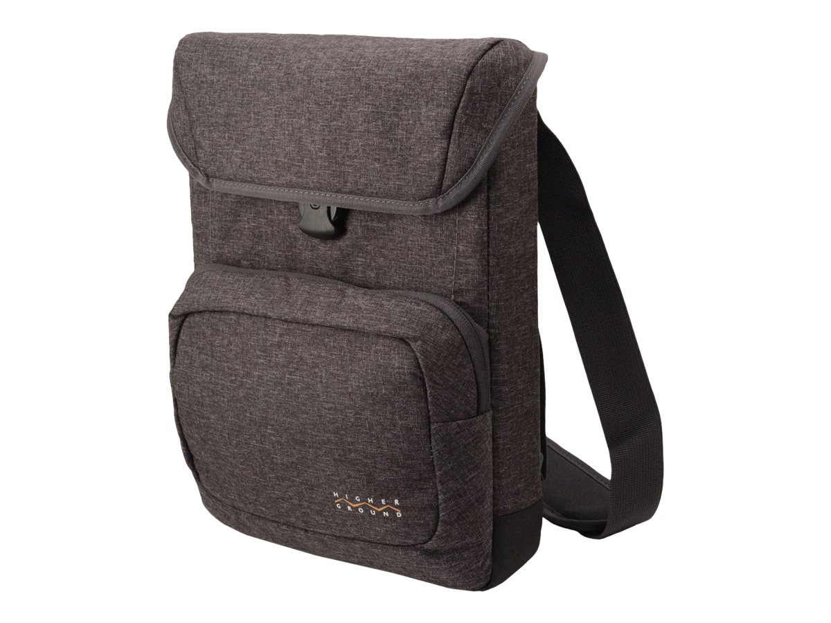 Higher Ground Convertable Shoulder Bag & Backpack for 11" Laptops - Gray