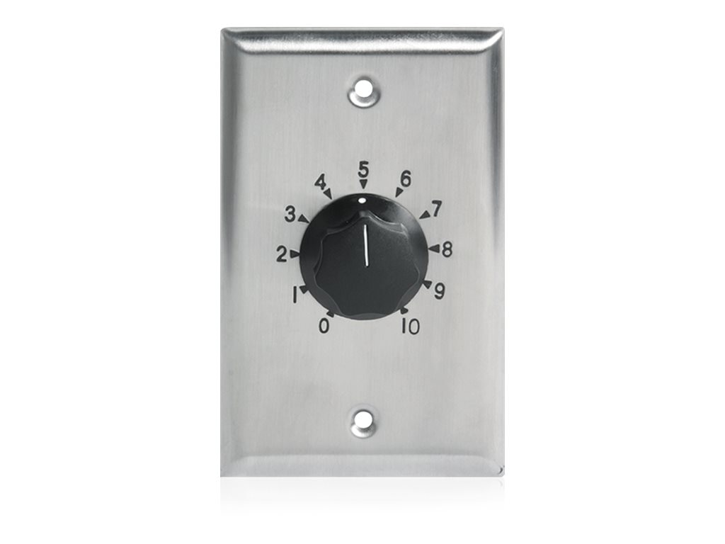 Atlas AT10-PA - attenuator for audio system - plate mounted, 10W, wit