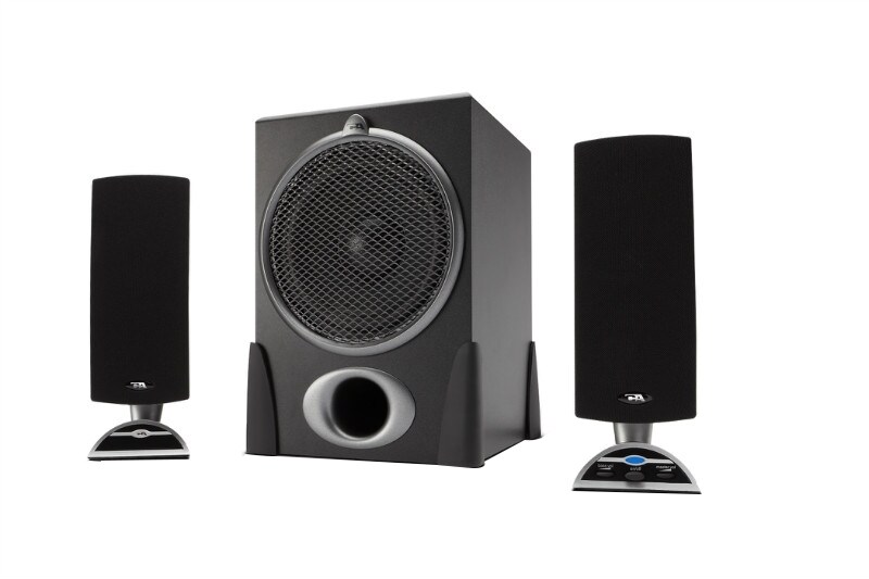 Cyber Acoustics CA-3550RB 2.1-Channel Speaker System
