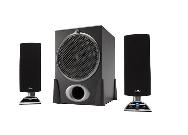 Cyber Acoustics CA-3550RB 2.1-Channel Speaker System